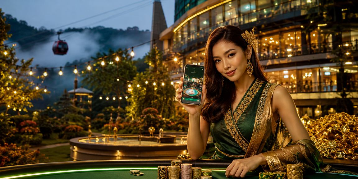 Aplikasi kasino ntv7 pada peranti mudah alih di Genting Highlands dengan perlindungan data pengguna